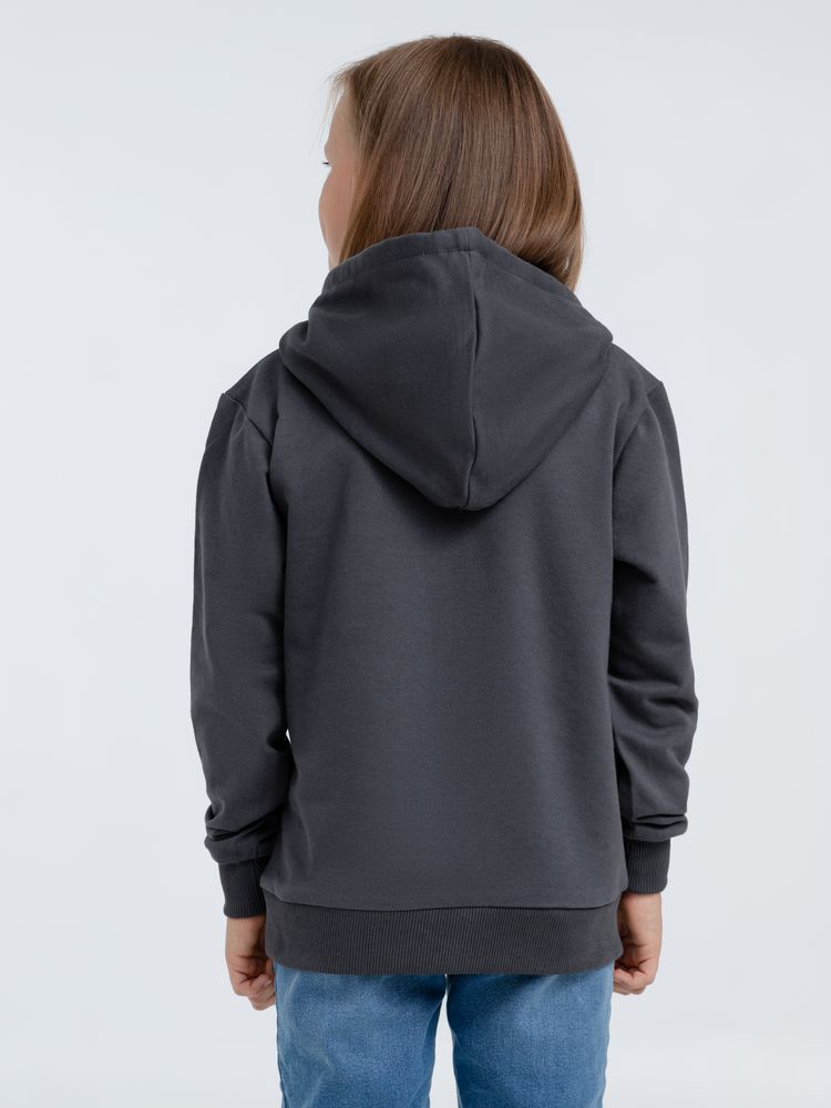 Толстовка с капюшоном детская Kirenga Kids, темно-серая (графит) / Миниатюра WWW (1000)