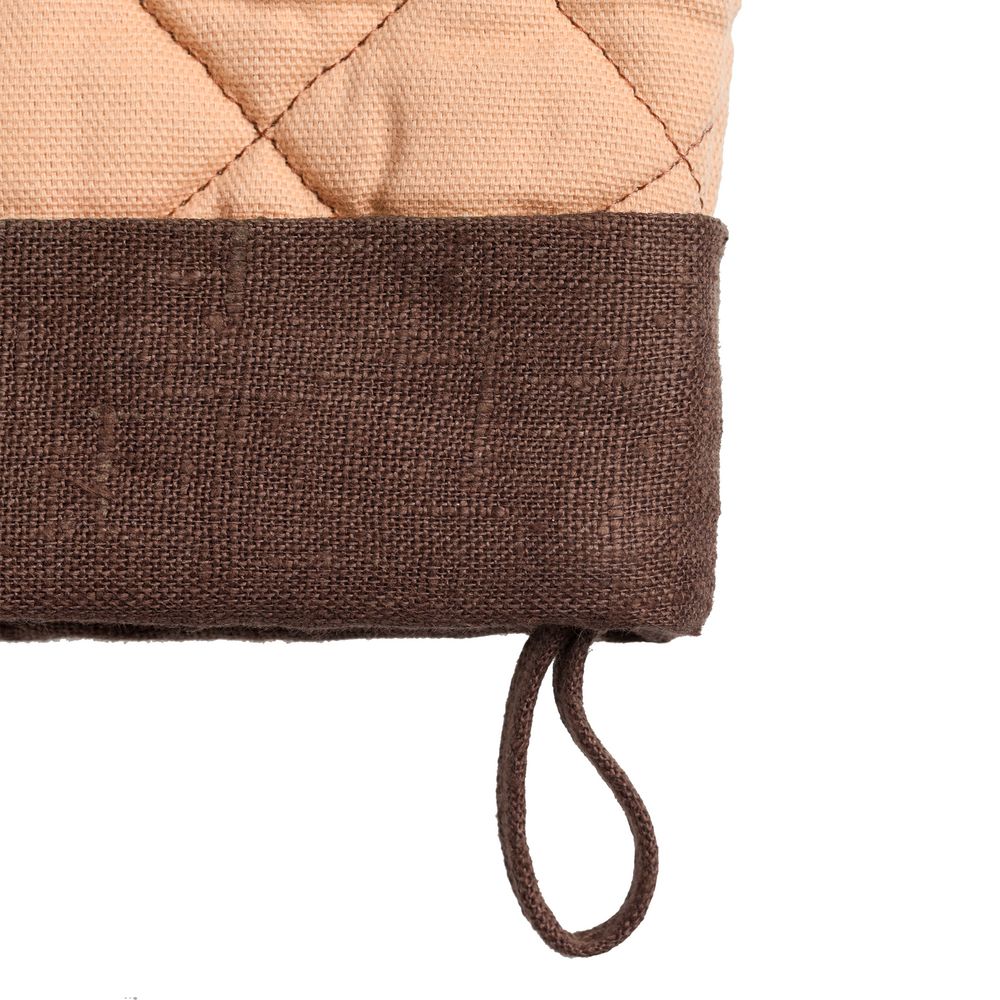 Прихватка-рукавица Keep Palms, персиковая / Миниатюра WWW (1000)