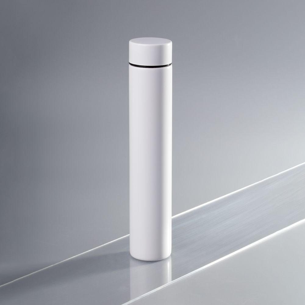 Термобутылка Metropolis, белая / Миниатюра WWW (1000)