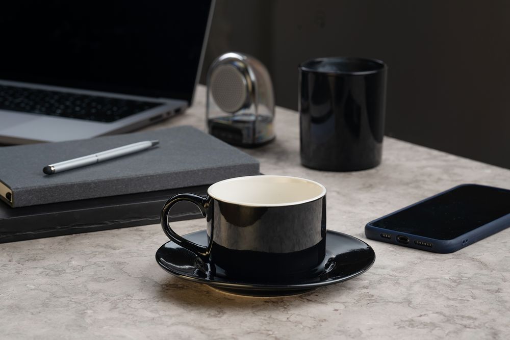 Набор для кофе Clio, черный / Миниатюра WWW (1000)