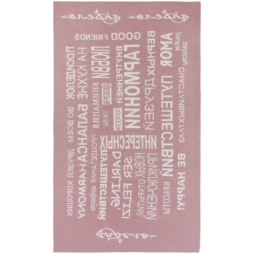 Плед на заказ Tricksy Net Light, S, полушерсть / Миниатюра WWW (1000)