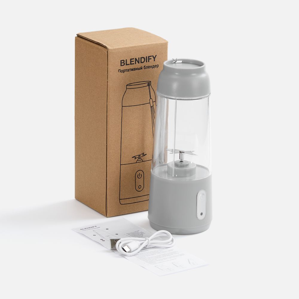 Портативный блендер Blendify, серый / Миниатюра WWW (1000)