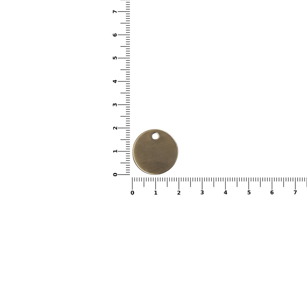 Шильдик металлический Alfa Sirkel, бронзовый / Миниатюра WWW (1000)