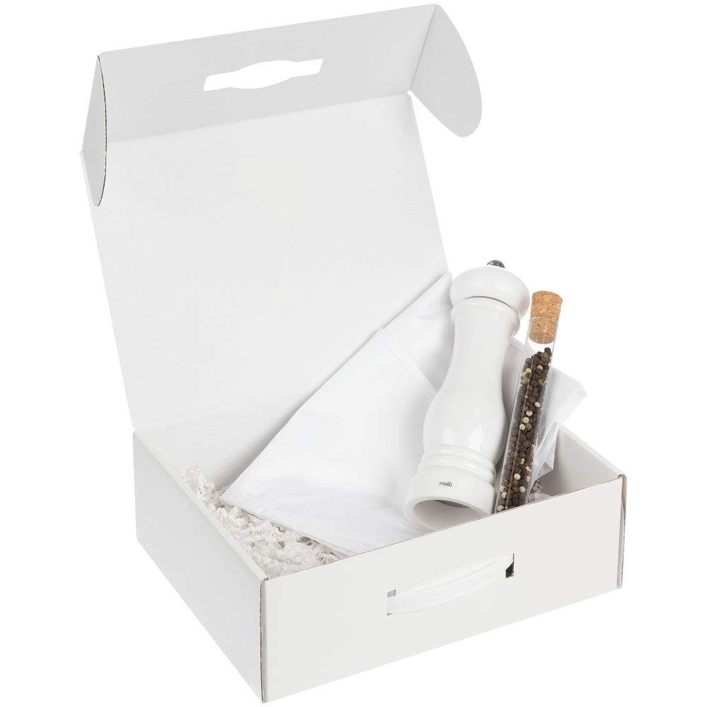 Набор Gambit с мельницей и фартуком, белый / Миниатюра WWW (1000)