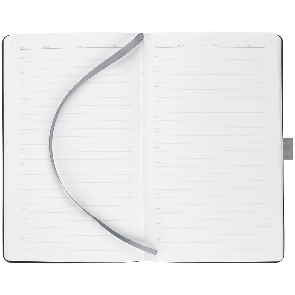 Ежедневник Loop, недатированный, серый / Миниатюра WWW (1000)