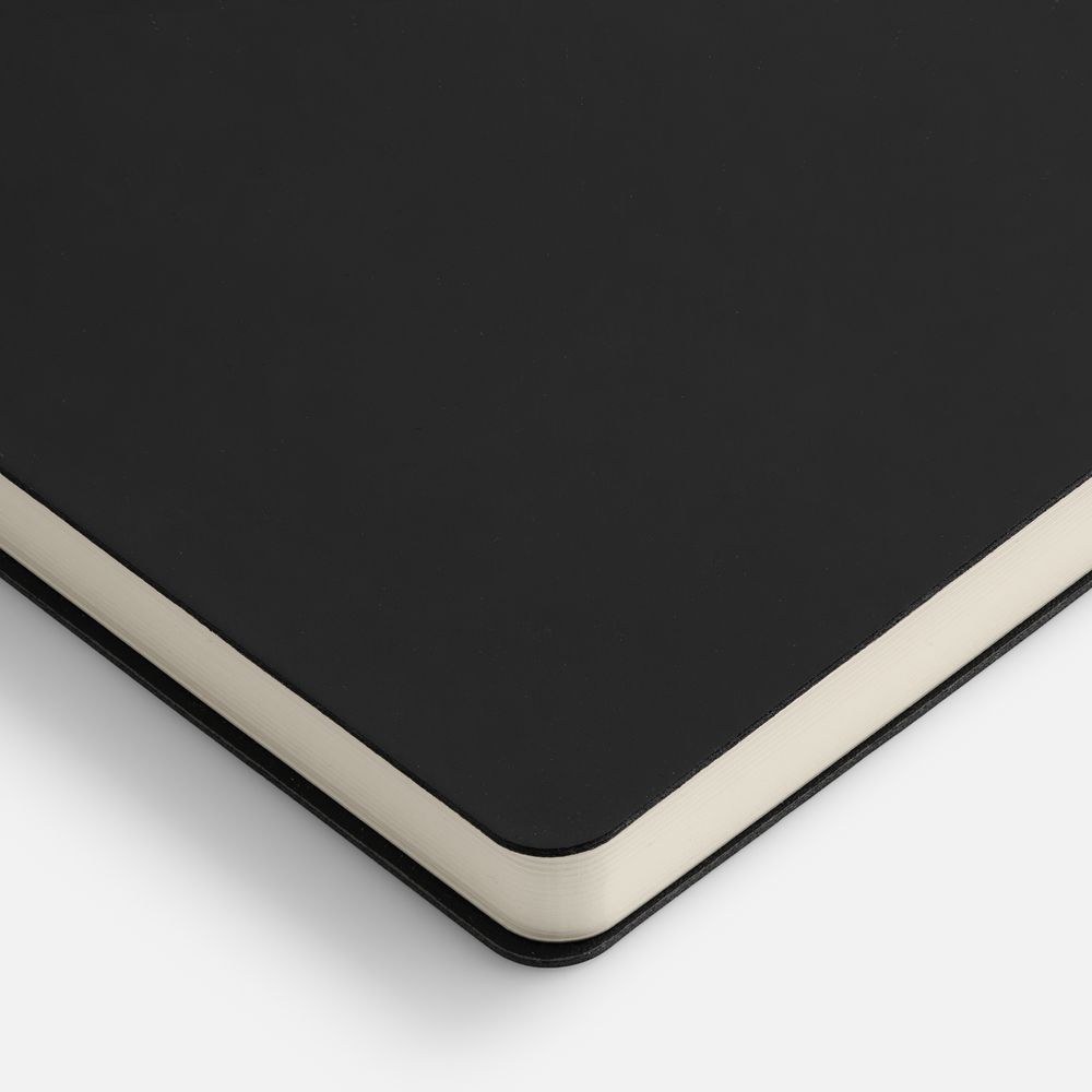 Ежедневник Flex Shall New, недатированный, черный / Миниатюра WWW (1000)