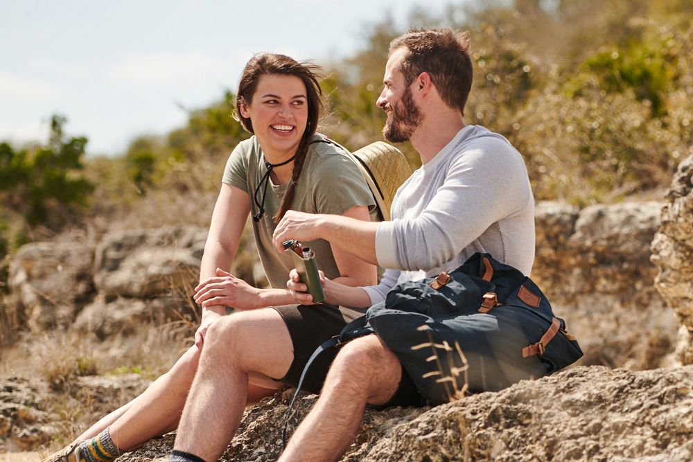 Фляга Stanley Classic, черная / Миниатюра WWW (1000)