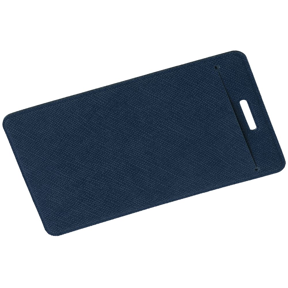 Чехол для пропуска с ретрактором Devon, синий / Миниатюра WWW (1000)