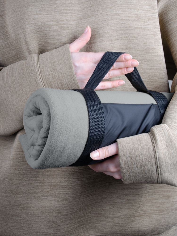 Дорожный плед Voyager, серый / Миниатюра WWW (1000)