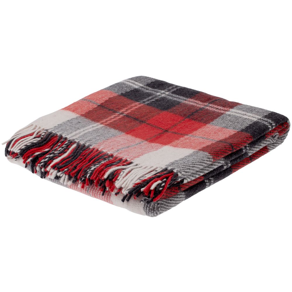 Плед Edinburgh, красный / Миниатюра WWW (1000)