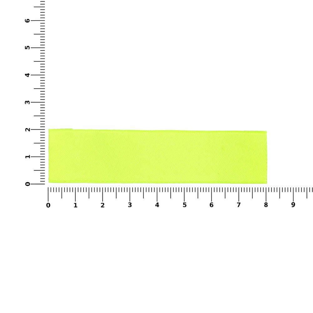 Лейбл тканевый Epsilon, S, желтый неон / Миниатюра WWW (1000)
