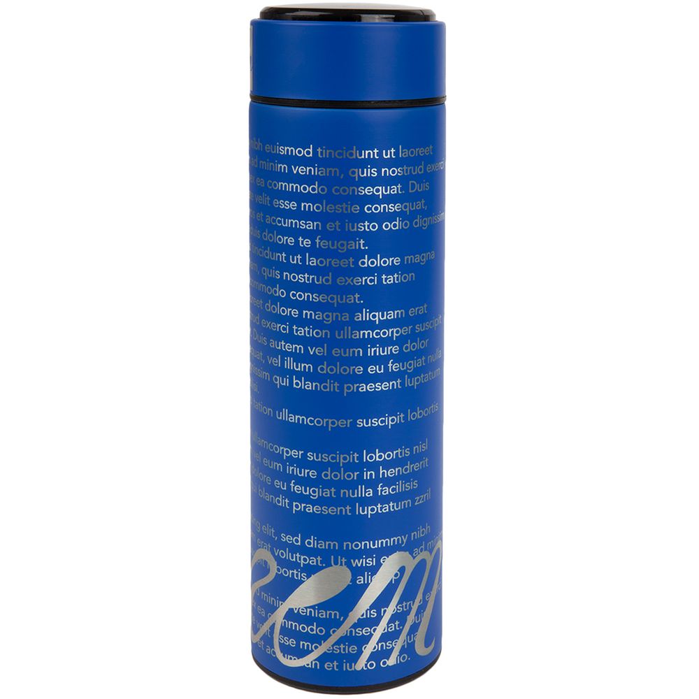 Смарт-бутылка Long Therm, синяя / Миниатюра нанесения (1000)