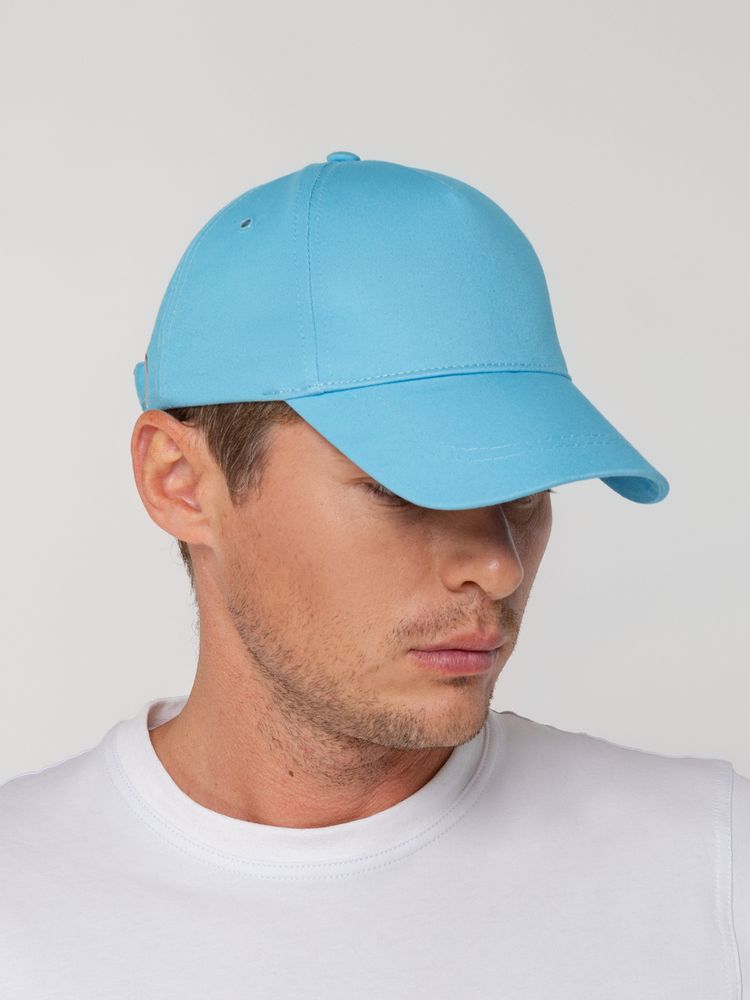 Бейсболка Convention, голубая / Миниатюра WWW (1000)