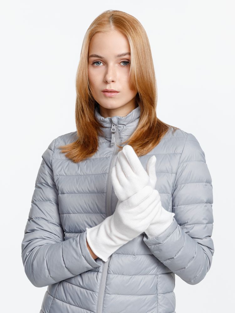 Перчатки Alpine, удлиненные, белые / Миниатюра WWW (1000)