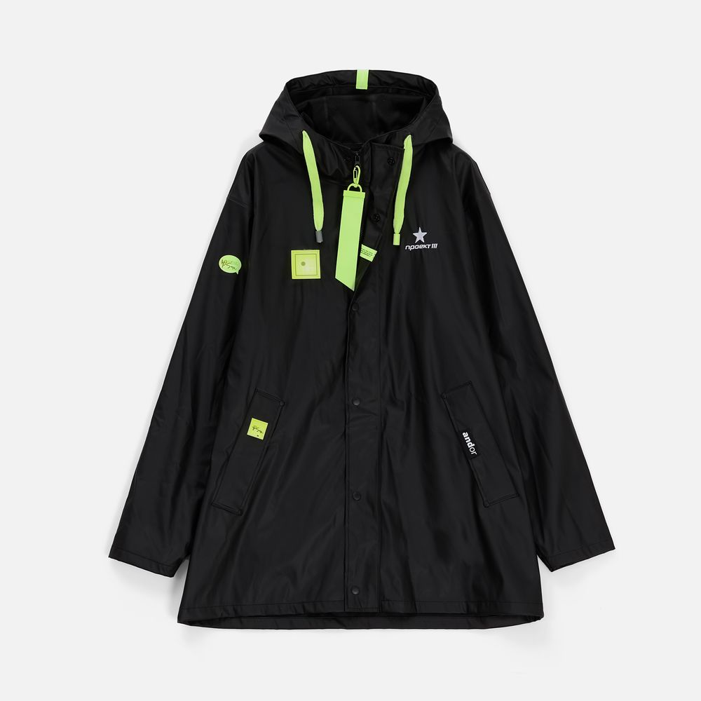 Наконечник для шнурка Tizzle, серый / Миниатюра нанесения (1000)