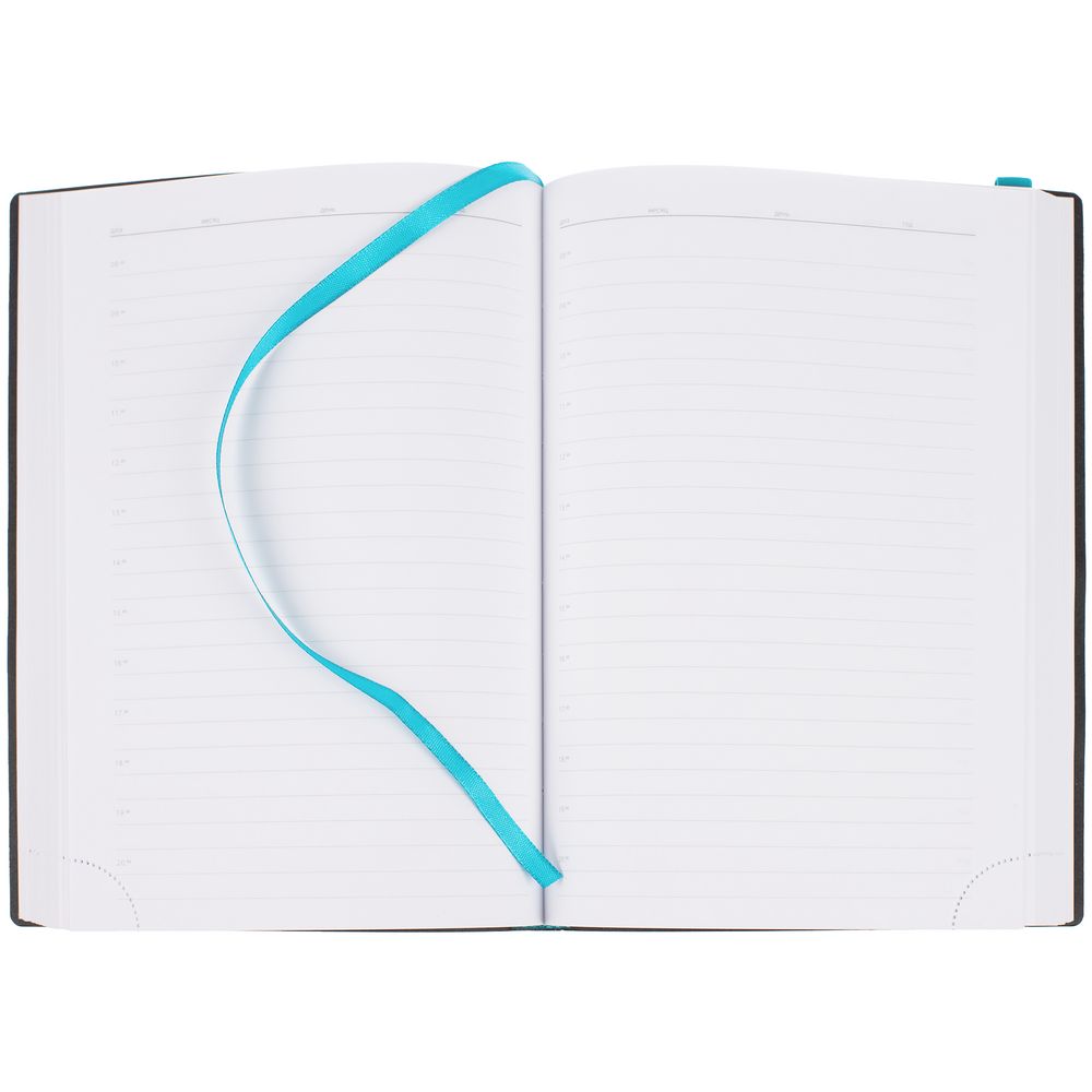 Ежедневник Vivian ver.2, недатированный, бирюзовый / Миниатюра WWW (1000)