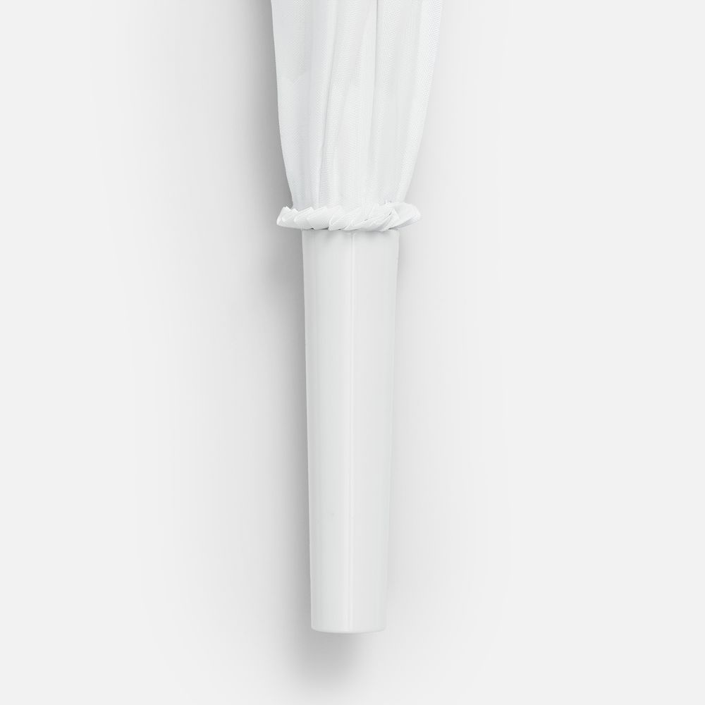 Зонт-трость Promo, белый / Миниатюра WWW (1000)