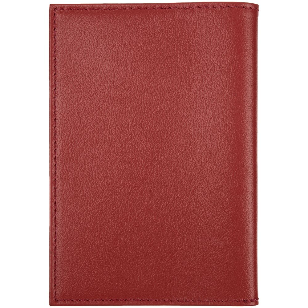 Обложка для паспорта Top, красная / Миниатюра WWW (1000)