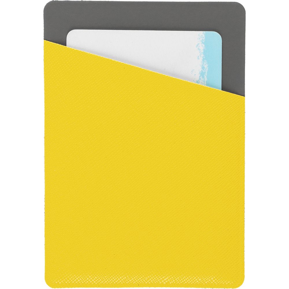 Картхолдер Dual, серо-желтый / Миниатюра WWW (1000)