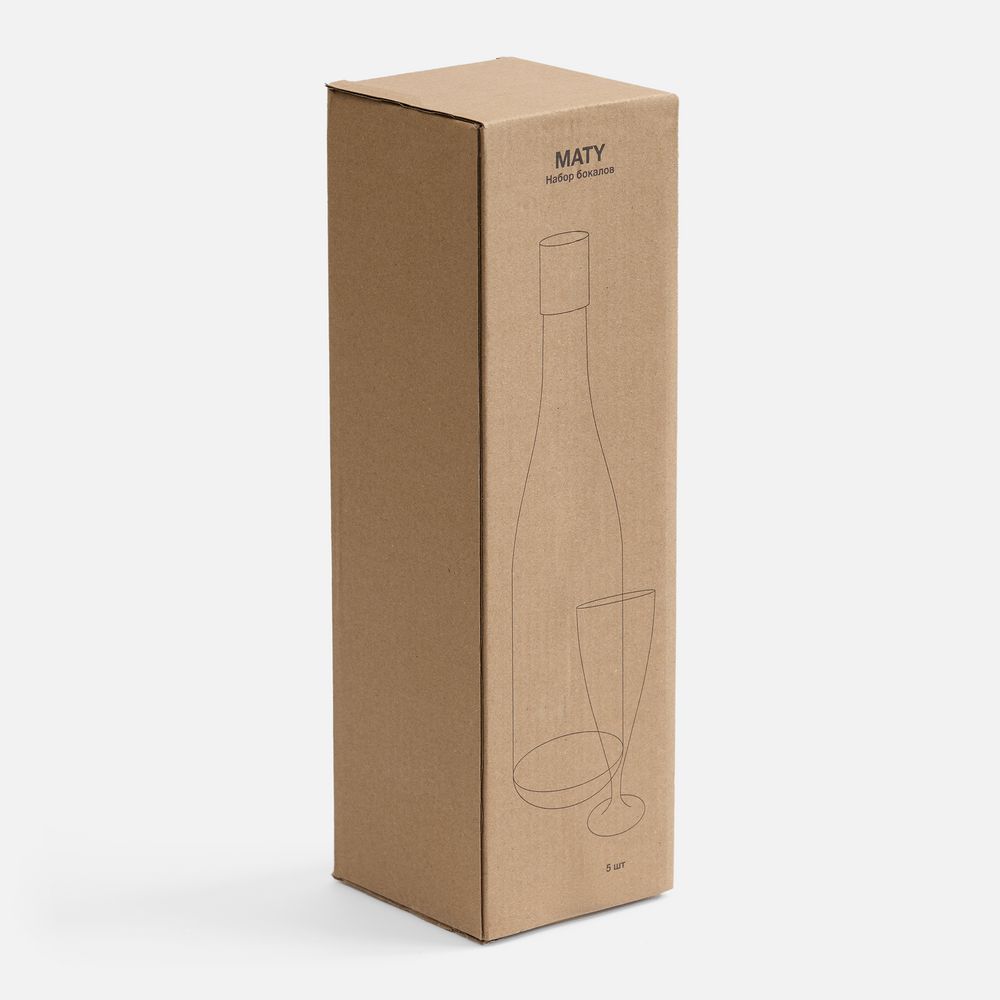 Набор бокалов Maty / Миниатюра (упак) (1000)