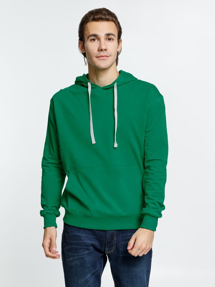 Толстовка с капюшоном Kirenga, зеленая / Миниатюра модельного (1000)