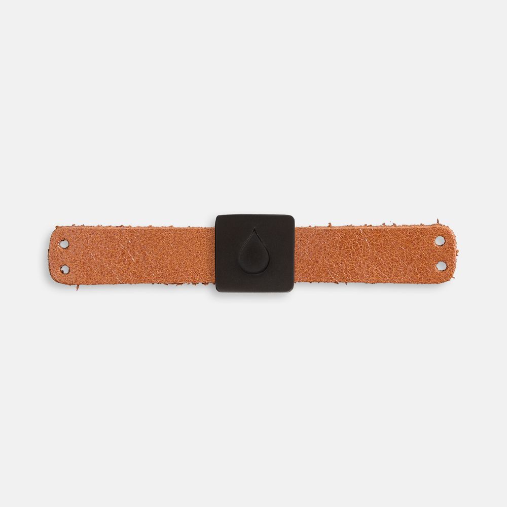 Лейбл кожаный Gimel, S, горчичный / Миниатюра WWW (1000)