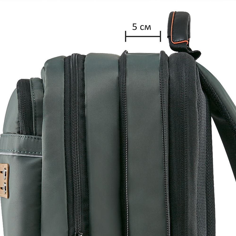 Рюкзак Day One, темно-зеленый / Миниатюра WWW (1000)