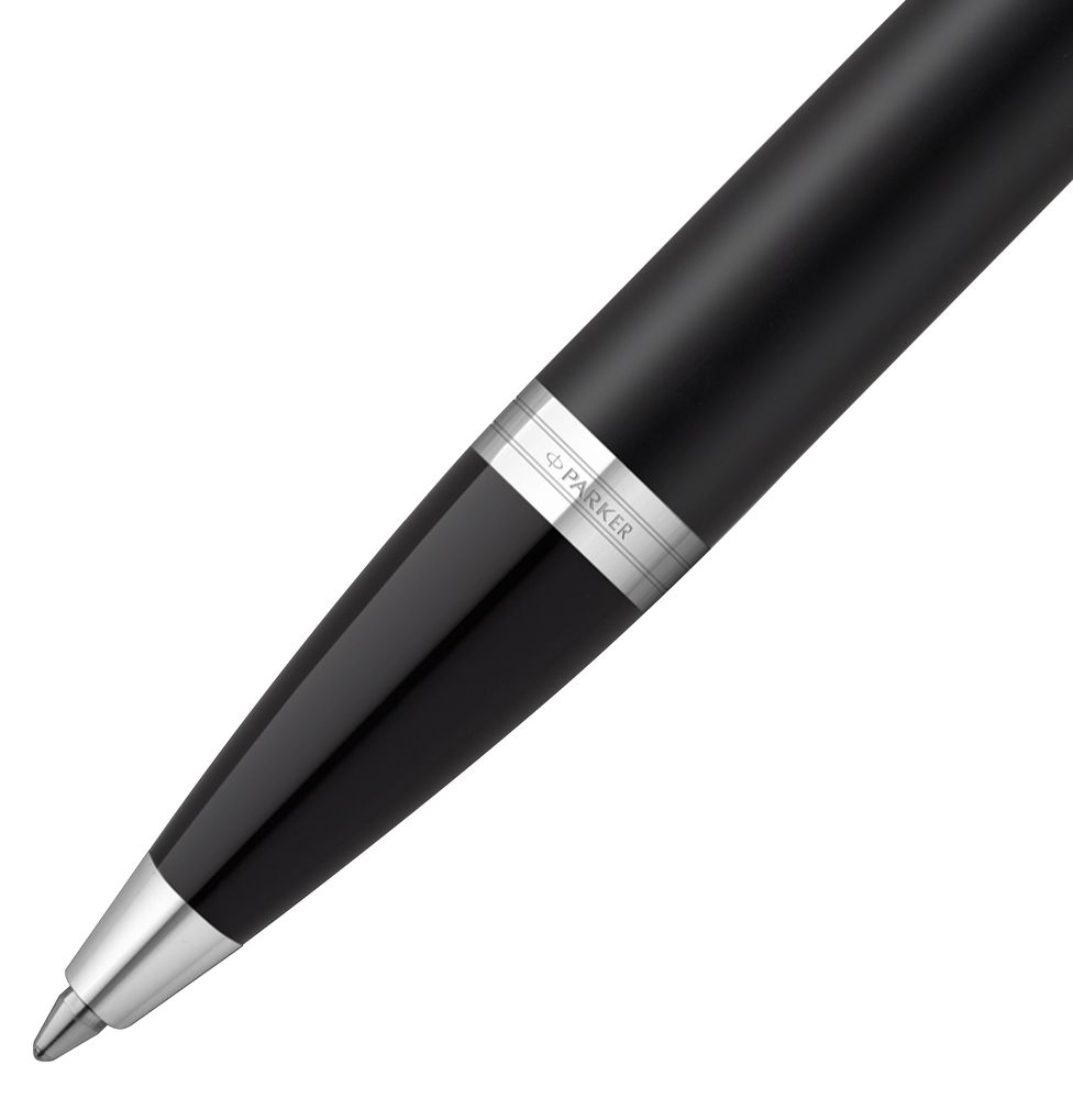 Ручка шариковая Parker IM Essential Muted Black CT, черная / Миниатюра WWW (1000)
