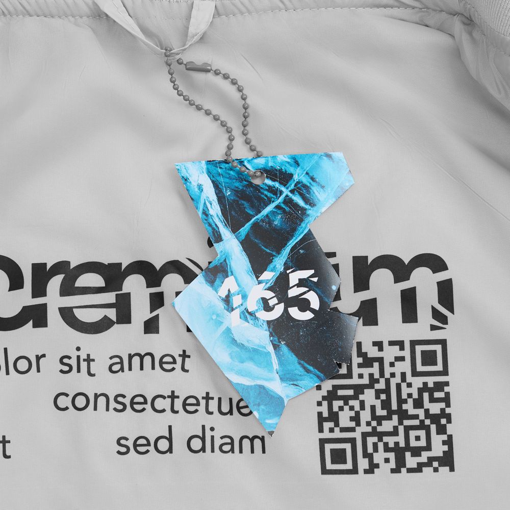 Цепочка для крепления Sharic, серая / Миниатюра нанесения (1000)