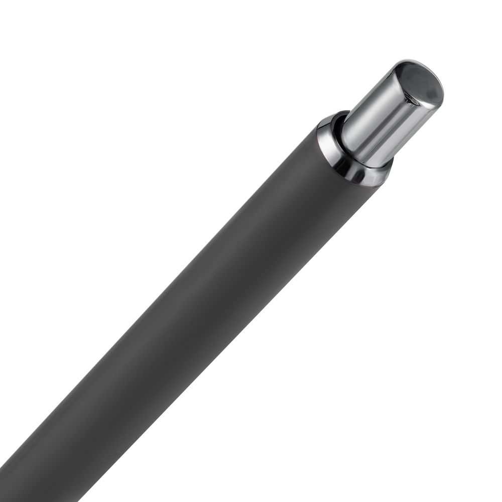 Ручка шариковая Slim Beam, серая / Миниатюра WWW (1000)