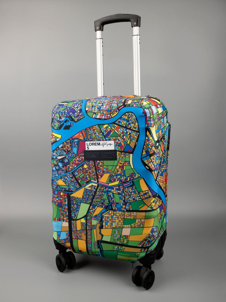 Чехол на чемодан Kansi на заказ, бифлекс / Миниатюра WWW (1000)