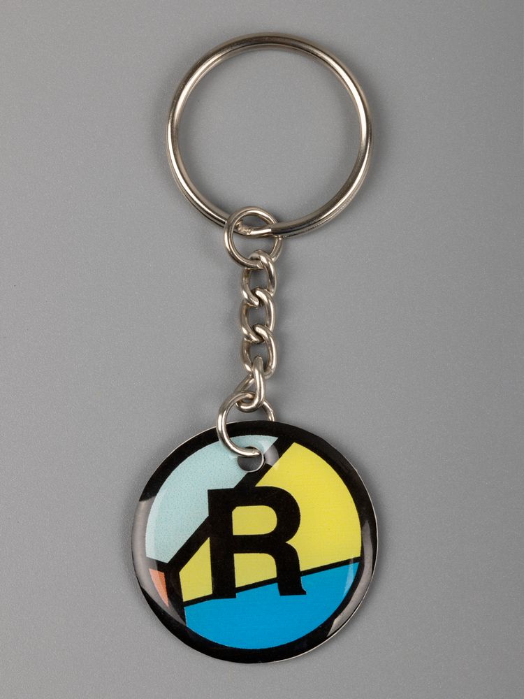 Брелок с полимерным покрытием Harz на заказ / Миниатюра WWW (1000)