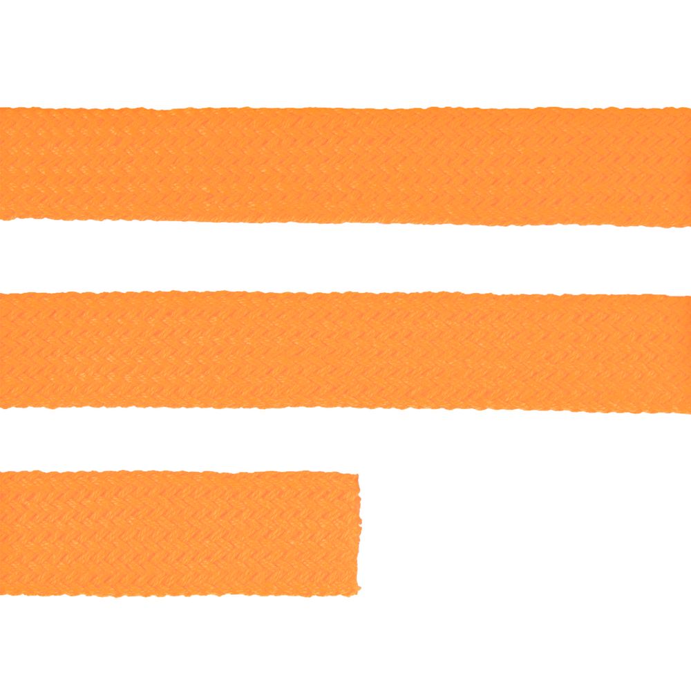 Плоский шнур Cord M, оранжевый неон, 60 см / Миниатюра WWW (1000)