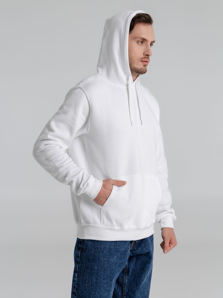 Толстовка с капюшоном Slam 320, белая / Миниатюра WWW (1000)