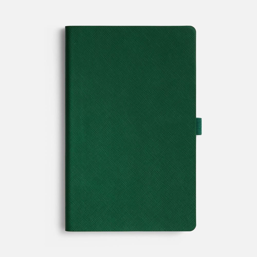 Ежедневник Lungo, недатированный, зеленый / Миниатюра WWW (1000)