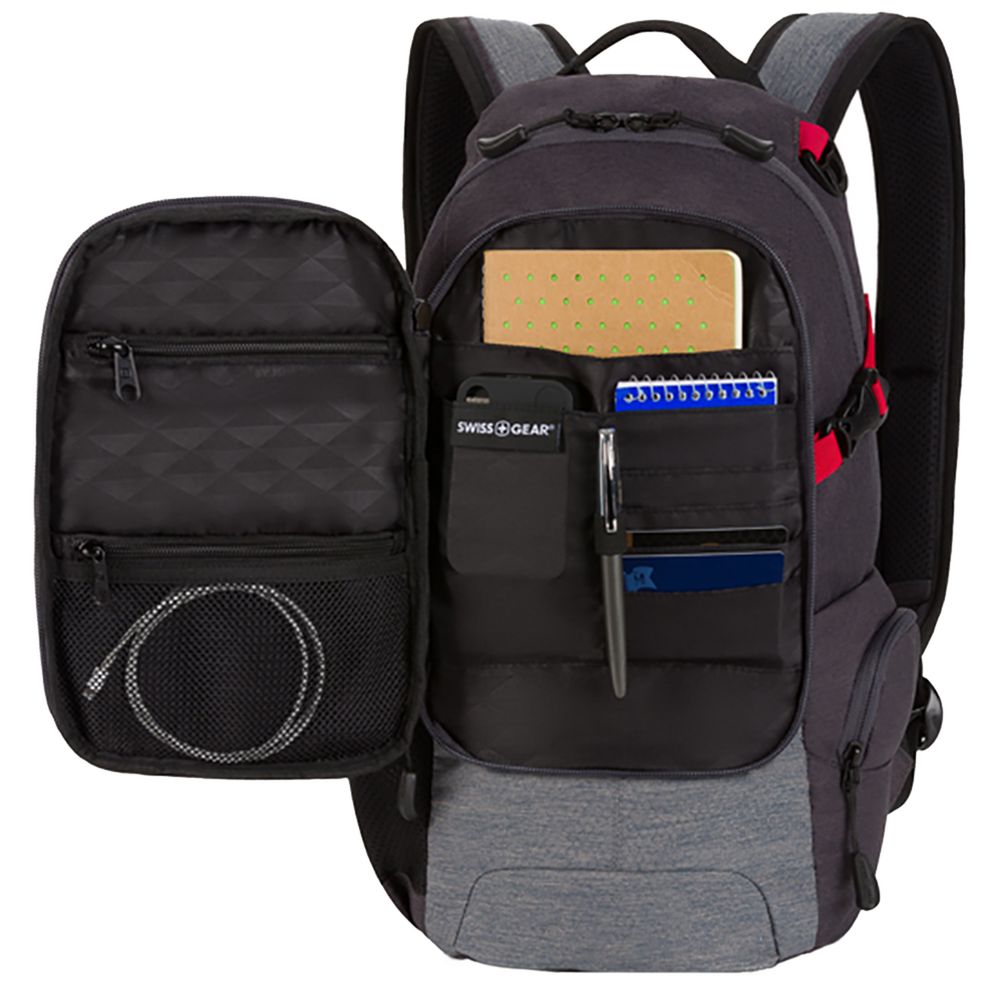 Рюкзак городской Swissgear, серый / Миниатюра WWW (1000)