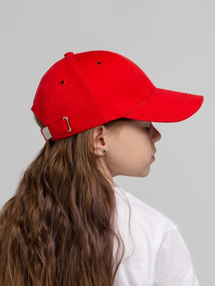 Бейсболка детская Capture Kids, красная / Миниатюра WWW (1000)