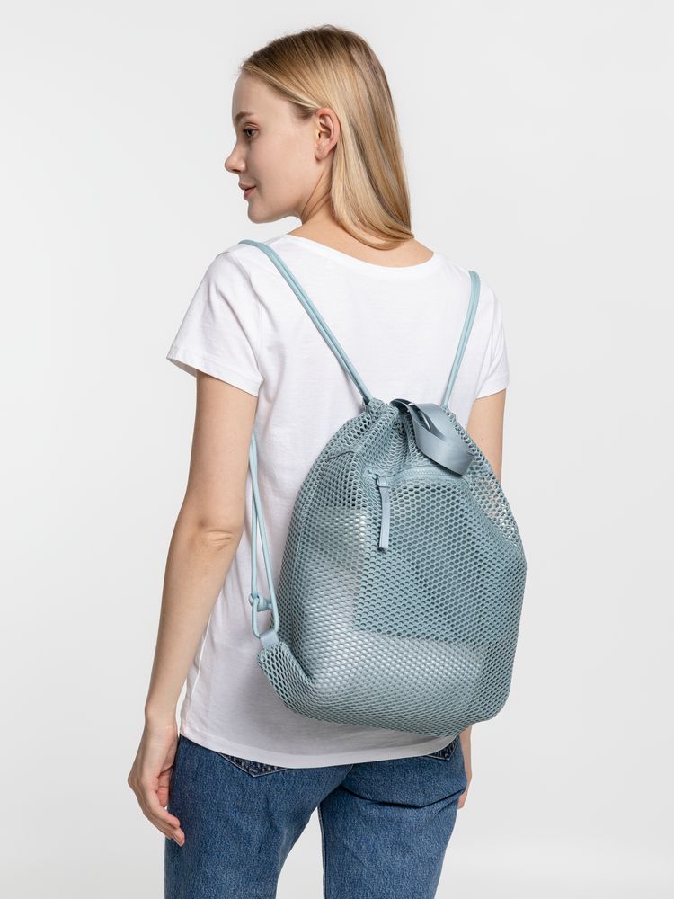 Рюкзак-мешок Verkko, серо-голубой / Миниатюра WWW (1000)