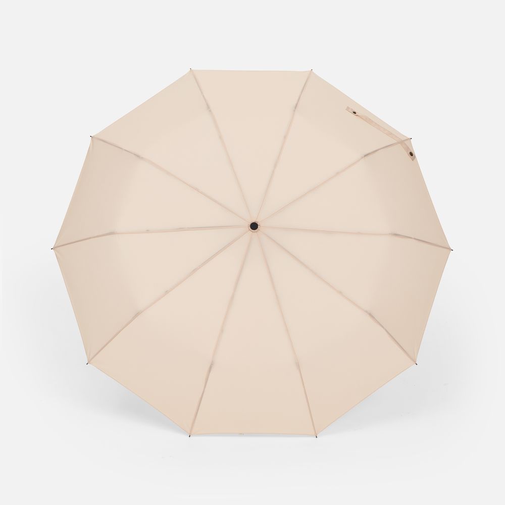 Зонт складной Cloudburst в подарочной упаковке, бежевый / Миниатюра WWW (1000)