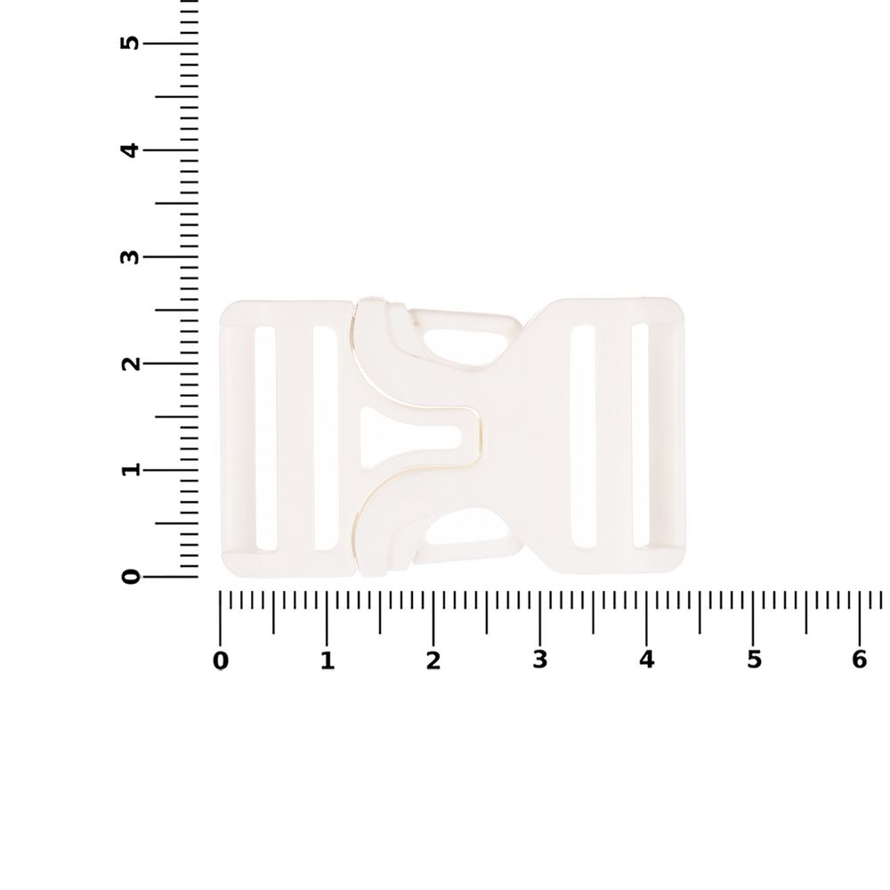 Застежка-пряжка Fibbia, белая / Миниатюра WWW (1000)