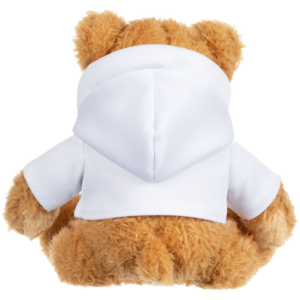 Мягкая игрушка «Мишка Cuddleton» в белом худи / Миниатюра WWW (1000)