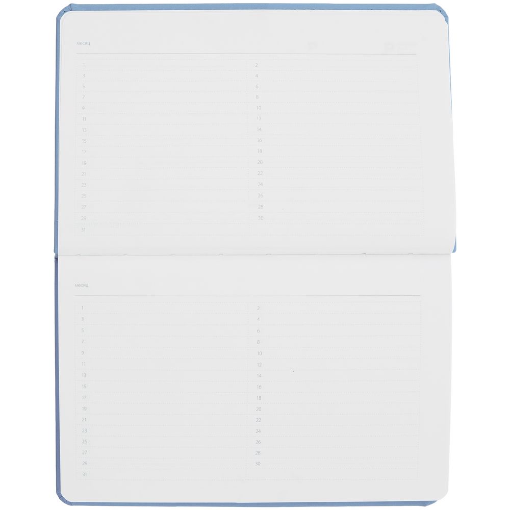 Еженедельник Urban, недатированный, голубой / Миниатюра WWW (1000)