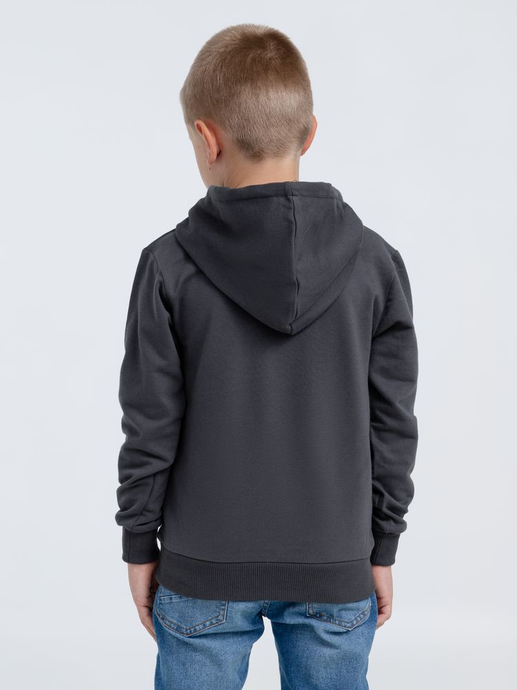Толстовка с капюшоном детская Kirenga Kids, темно-серая (графит) / Миниатюра WWW (1000)