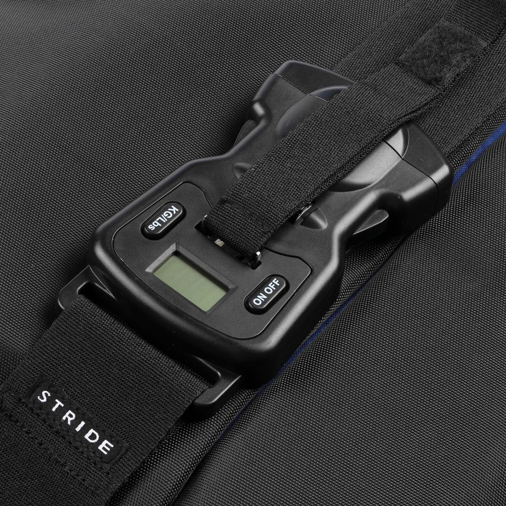 Багажный ремень с весами Bagremmen, черный / Миниатюра WWW (1000)