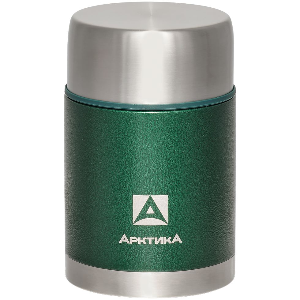 Термос для еды в чехле «Арктика 800», зеленый / Миниатюра WWW (1000)