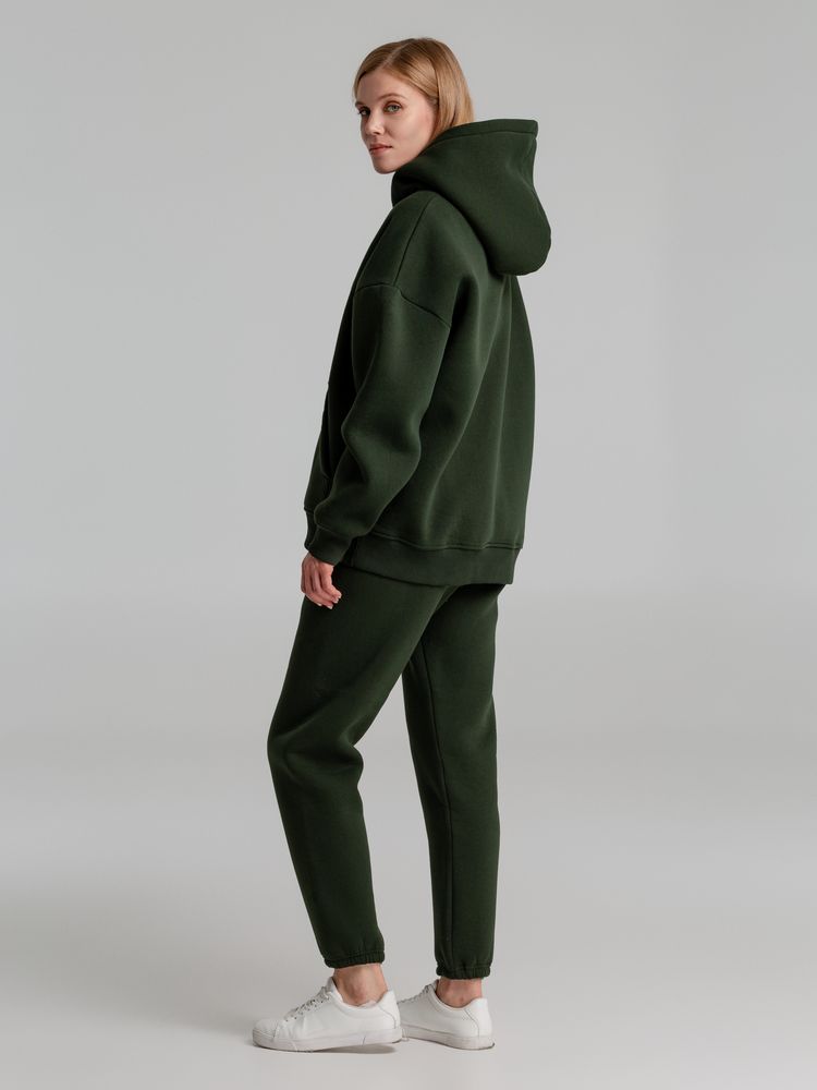 Худи Kulonga Oversize, темно-зеленый хаки / Миниатюра WWW (1000)