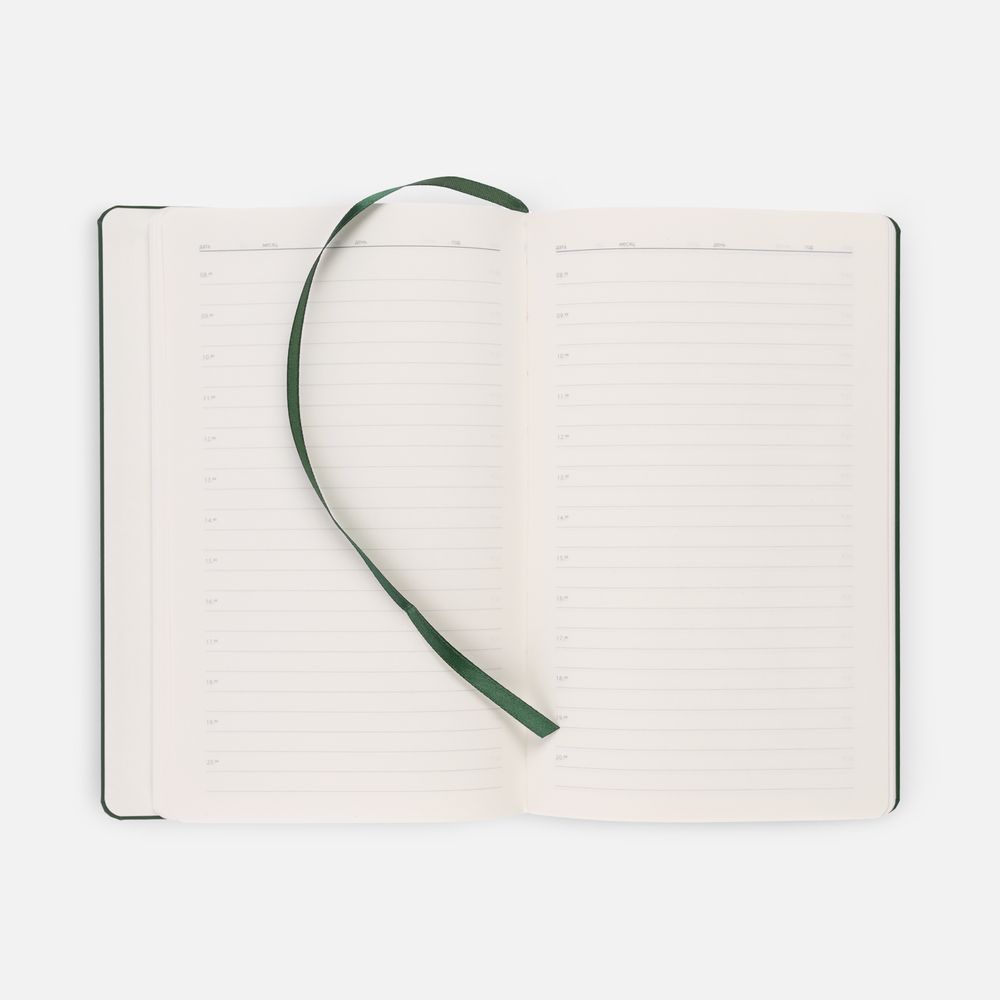 Ежедневник Magnet Shall с ручкой, зеленый / Миниатюра WWW (1000)