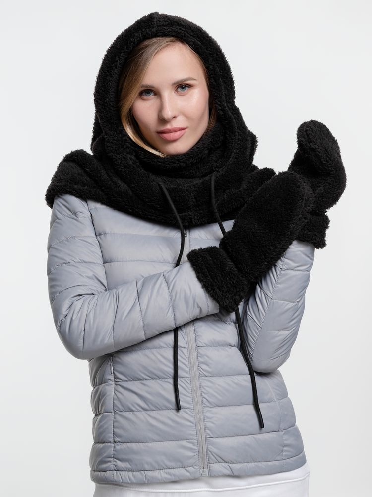 Варежки Flocky, черные / Миниатюра WWW (1000)