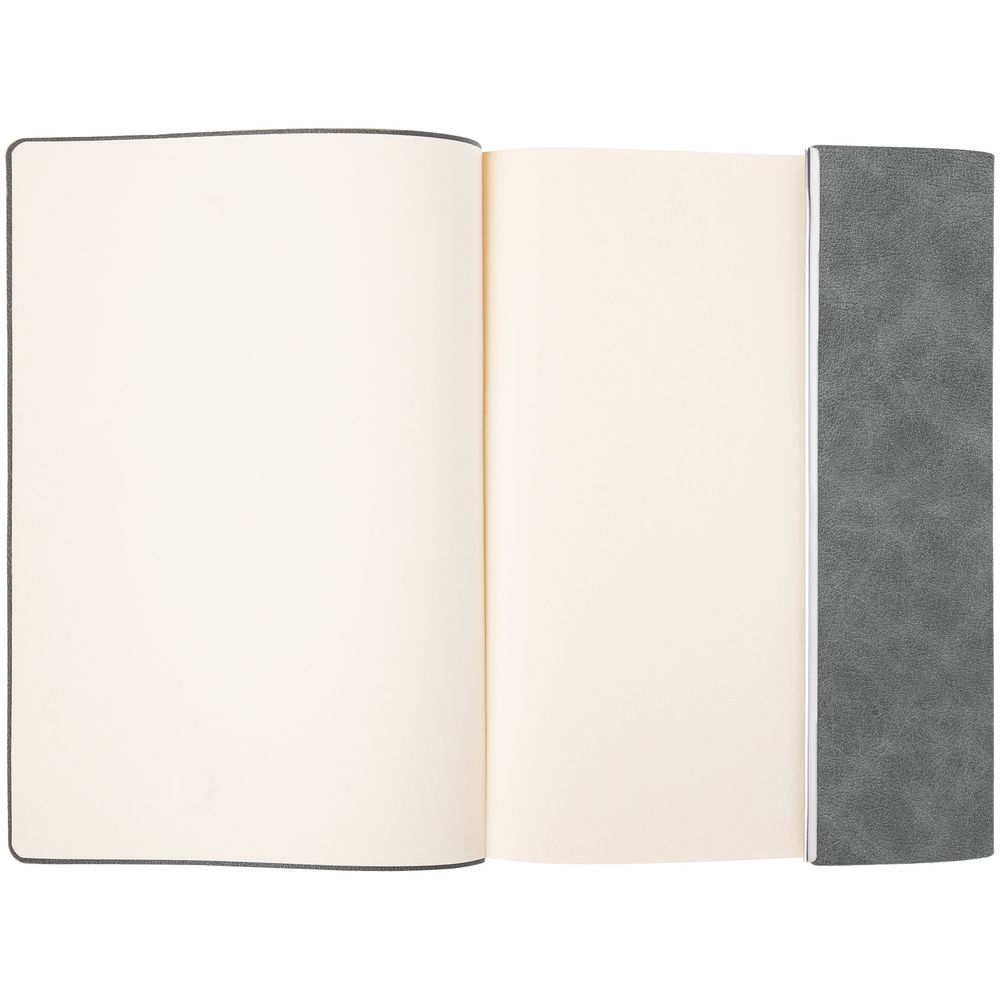 Ежедневник Petrus Flap, недатированный, серый / Миниатюра WWW (1000)