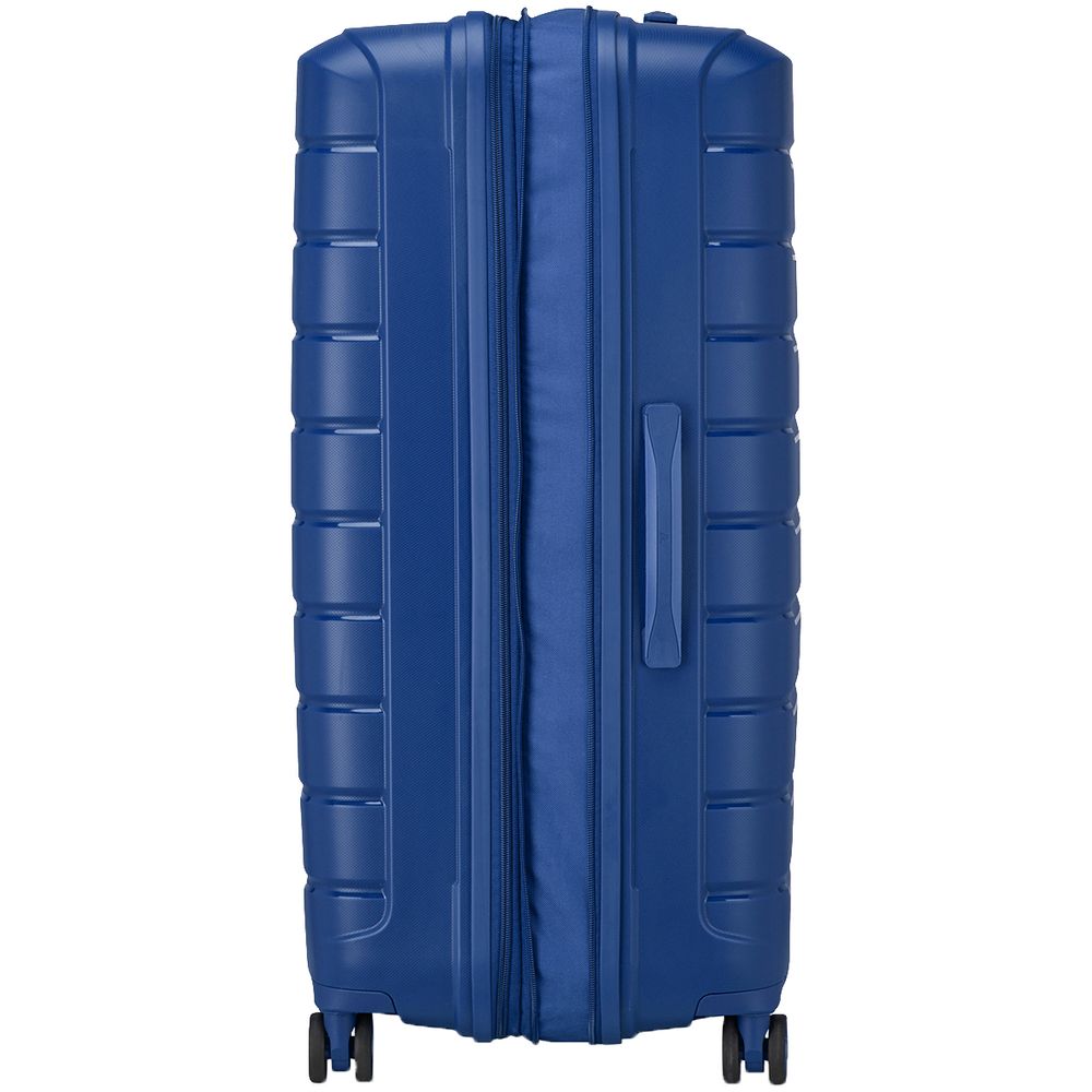 Чемодан Butterfly L, синий / Миниатюра WWW (1000)